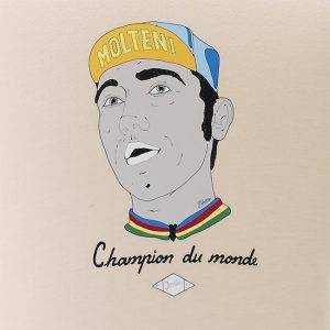 Merckx cannibale t-shirt Molteni ringer Cycling