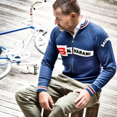 Salvarani merino wollen vest