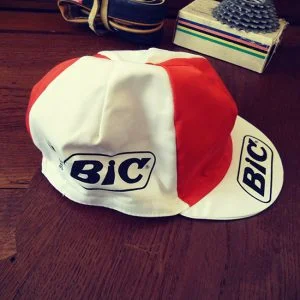 BIC équipe cycliste casquette Ocana Anquetil