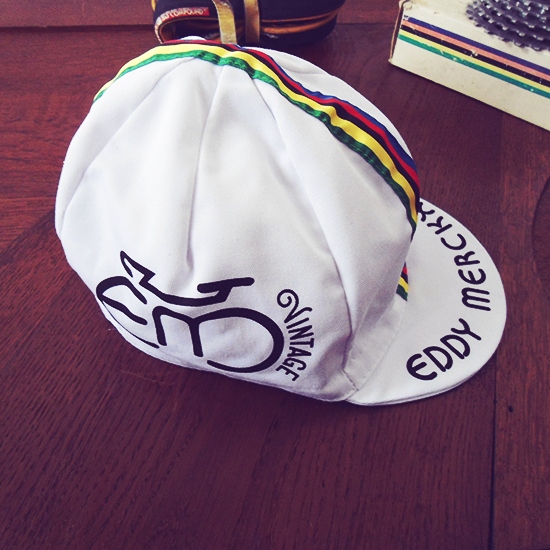 Eddy Merckx casquette cycliste vintage