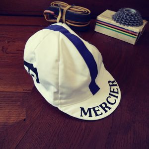 Mercier BP casquette cycliste Anquetil Poulidor