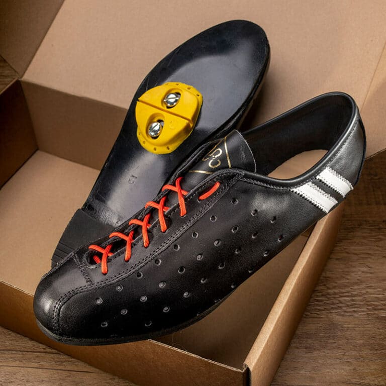 chaussure velo vintage