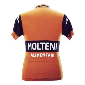 Eddy merckx molteni koerstrui merinowol retro eroica vintage wielrennen