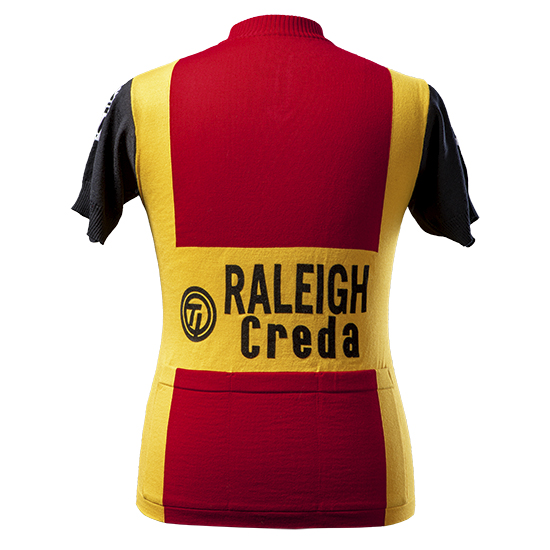 Raleigh Wool short sleeve jersey Kneteman Zoetemelk