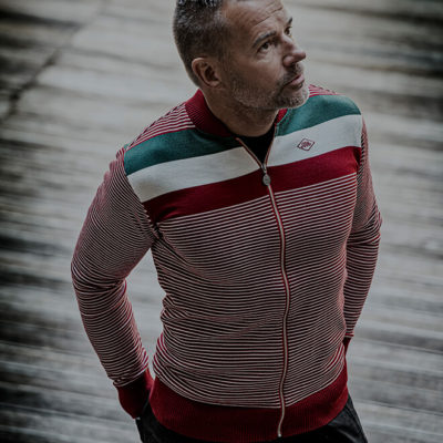 Gilet Via Roma en laine mérinos