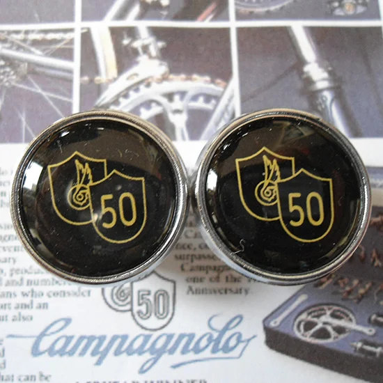 Campagnolo 50th anniversary handlebar end plugs