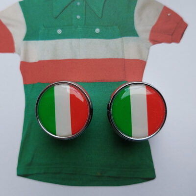 Italia handlebar end plugs